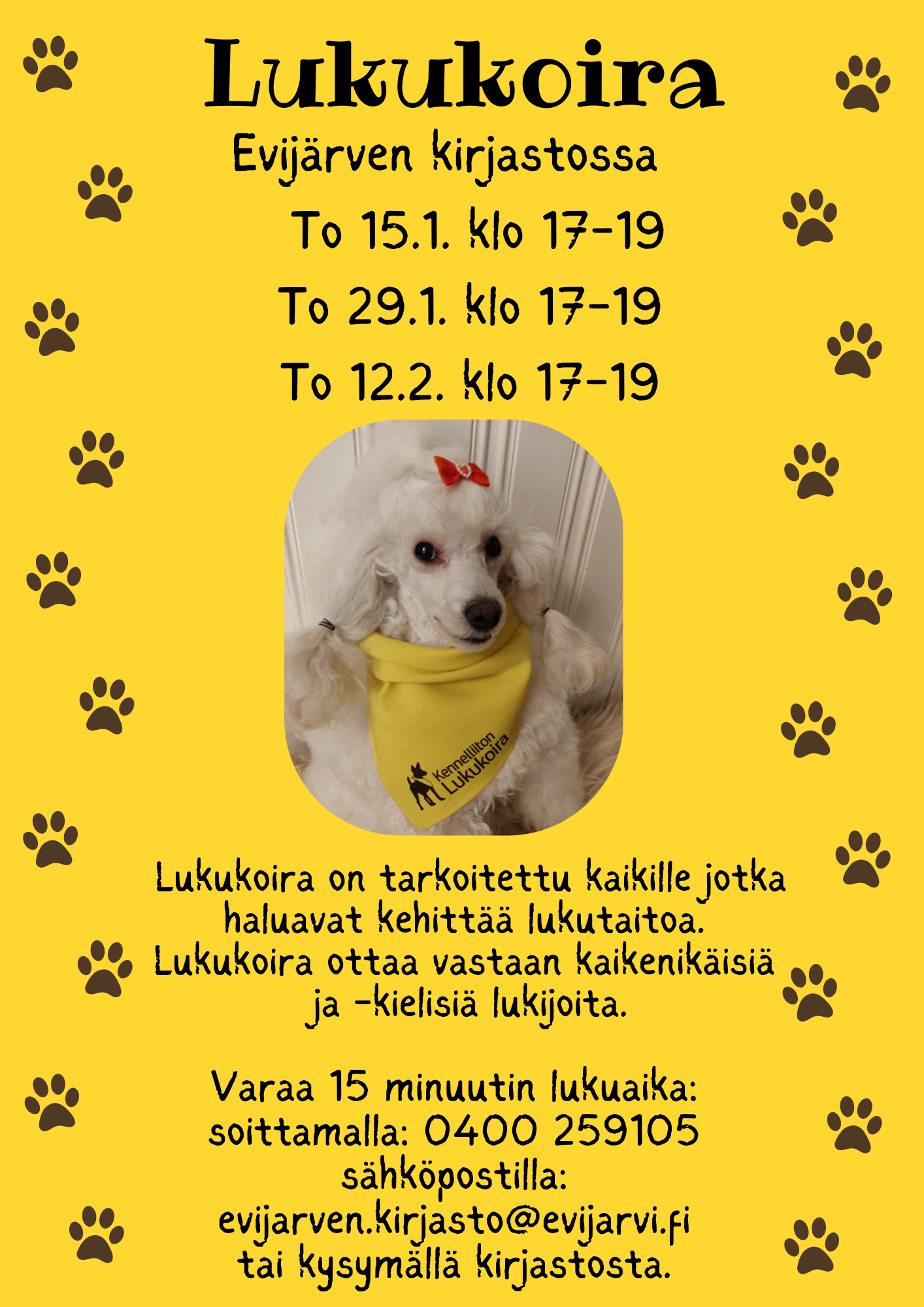 Lukukoira tammikuu 2026