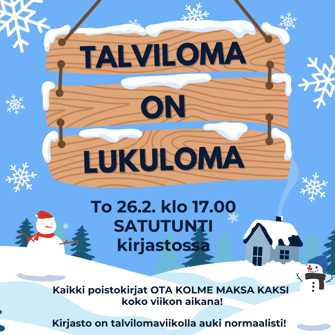 Talviloma on lukuloma