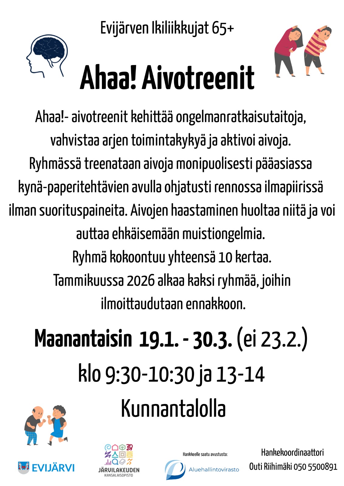 Ahaa aivotreenit kevt 2026