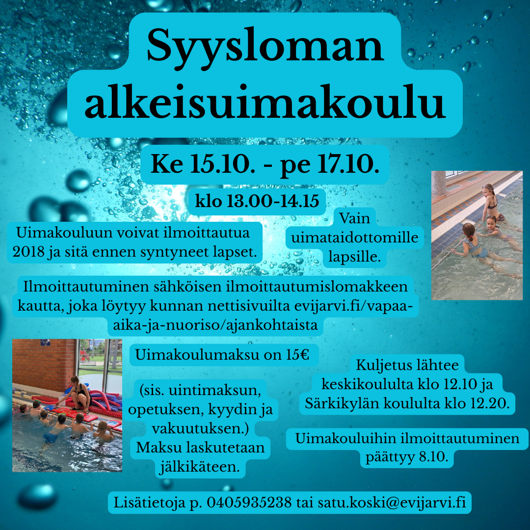 Syysloman alkeisuimakoulu